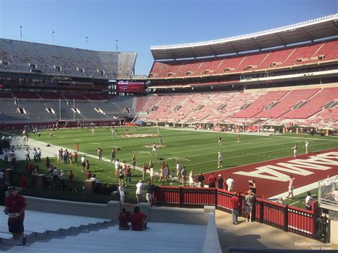 where is the student section at bryant-denny stadium|bryant denny stadium ticketmaster.